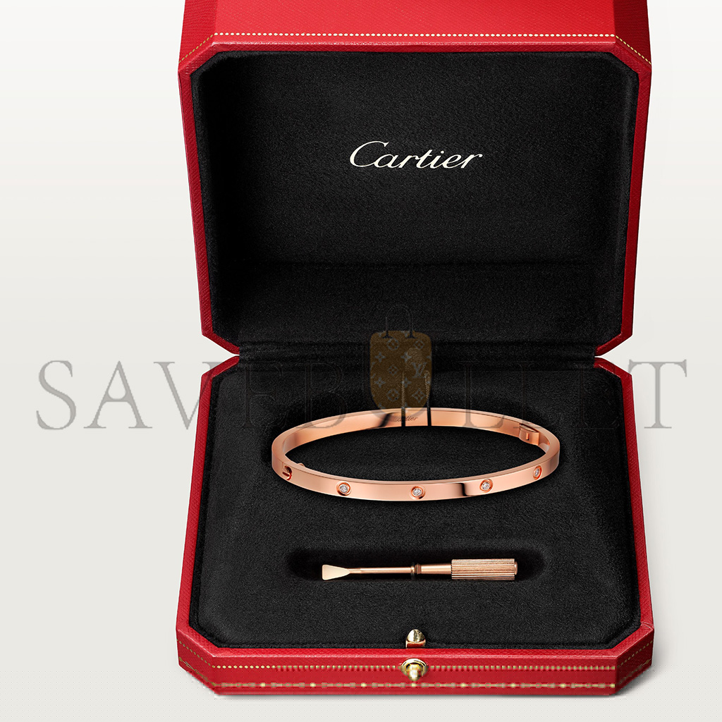 cartier  love bracelet, small model, 10 Di*m*nds  b6047917